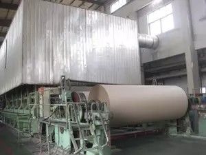 2500mm Kraft Paper Wood Pulp Making Machine  120m/Min