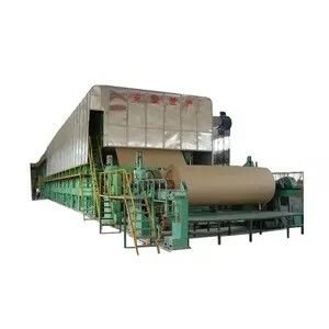 3200mm Kraft Waste Paper Making Machine Haiyang Factory  150m/Min