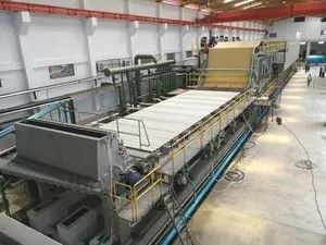 90 - 220gsm Kraft Paper Roll Making Machine 120g / M2