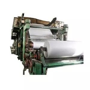 Virgin Wood Kraft Paper Making Machine 70T Paper Trimmings 3400mm 220gsm