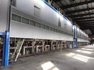Wheat Straw Corrugated Kraft Paper Making Machinery 400m/Min