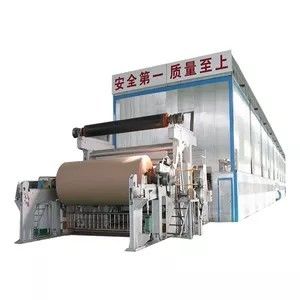 3800mm Fluting Kraft Paper Manufacturing Machine High Speed 450 T/D
