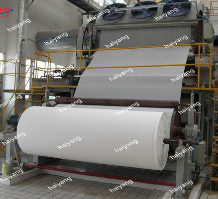 2800mm Toilet Jumbo Roll Paper Making Machine 300m/Min  15T/D