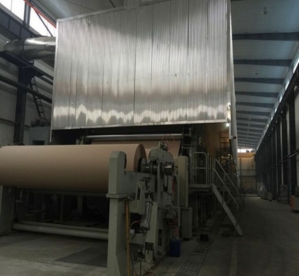 100 Tpd Corrugated Paper Machine Producing Line Small Scale