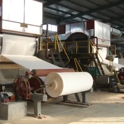 Cotton Waste Recycling Toilet Roll Making Machine 6T/D 120m/Min