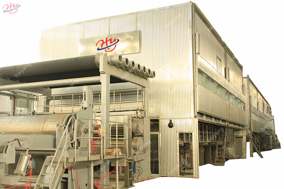 Frequency Conversion 150 Tons /D Kraft Corrugated Paper Making Machine For Paper Mill