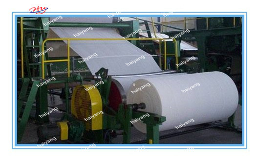 Rice Straw Wood Pulp Toilet Paper Making Machine 2800mm 300m/Min