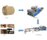 Spiral Kraft Cardboard Toilet Tissue Paper Core Tube Making Equipment