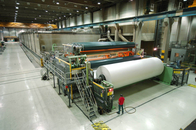 Smooth Corrugated Cardboard Production Line 600m / Min Kraft Paper Making Machine