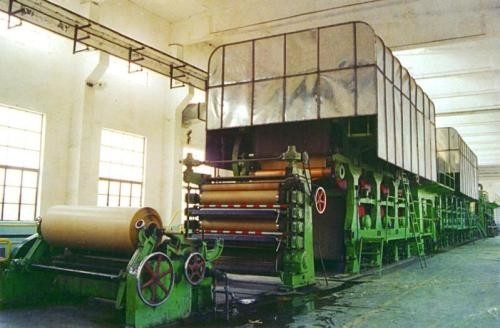 Jumbo Roll Corrugated Cardboard Production Line 600m/Min Automatic