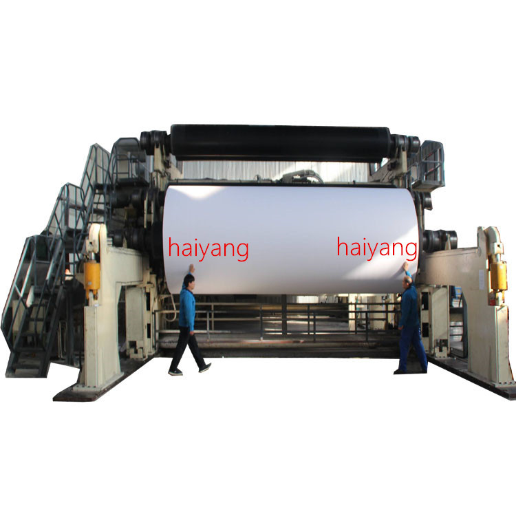 3800mm Corrugated Paper Making Machine 80T / D Harmless