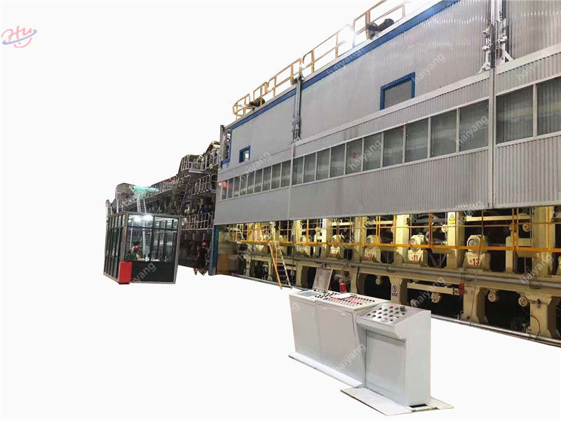 3800mm Corrugated Waste Paper Making Machine 280 M/Min Recycle Material