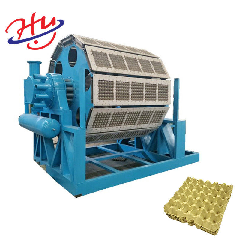 7000PCS/H Egg Tray Making Machine Paper Pulp Molding System Bottle Tray Production Line