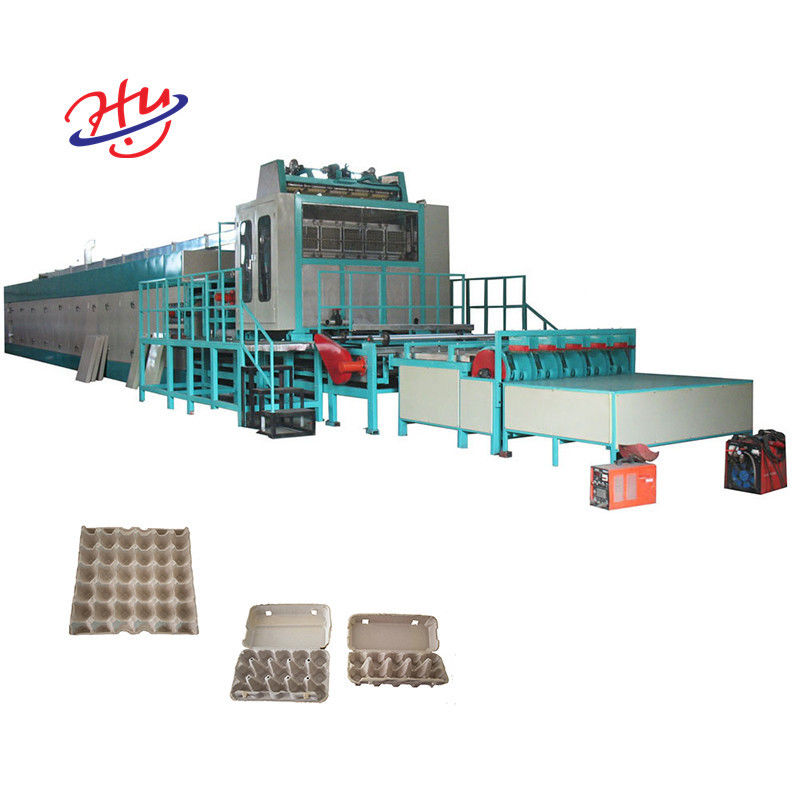 1000pcs/H Paper Egg Tray Machine Line With Drying System