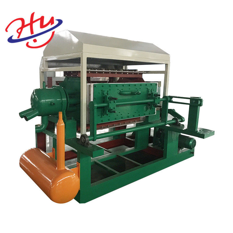 2000pcs/H Waste Paper Pulp Egg Tray Making Machine With 16 Mould