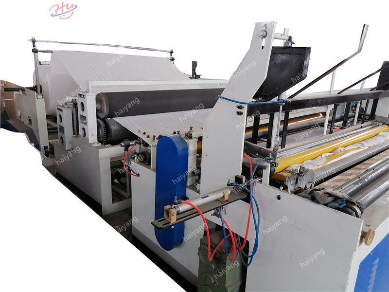 Full Automatic Kitchen Towel and Toilet Tissue Paper Roll Making Rewinder Machines