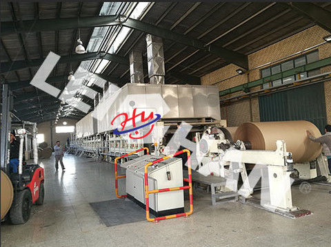 120 - 800m/Min Kraft Paper Mill Machine Durable Roll Corrugated 2100mm