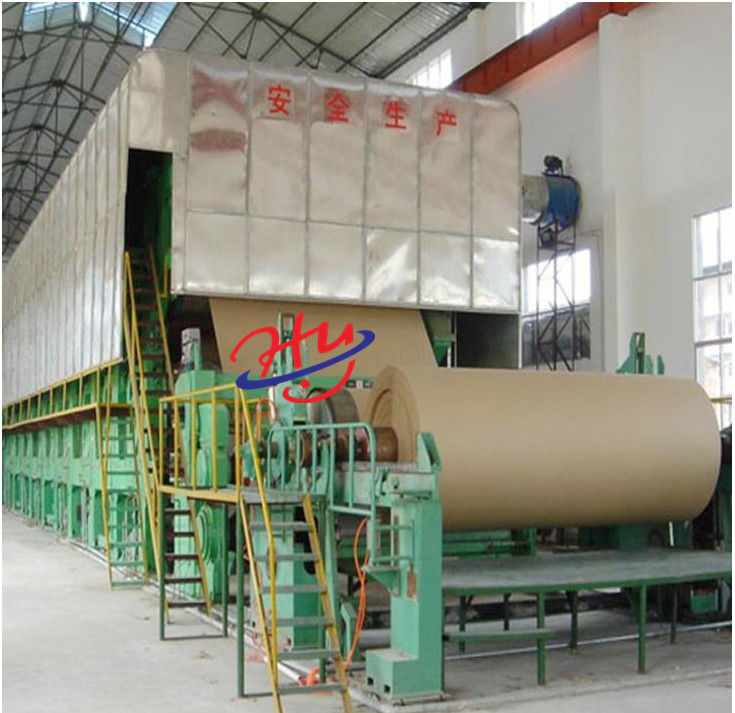 1092mm Corrugated Kraft Paper Making Machinery For Paperboard