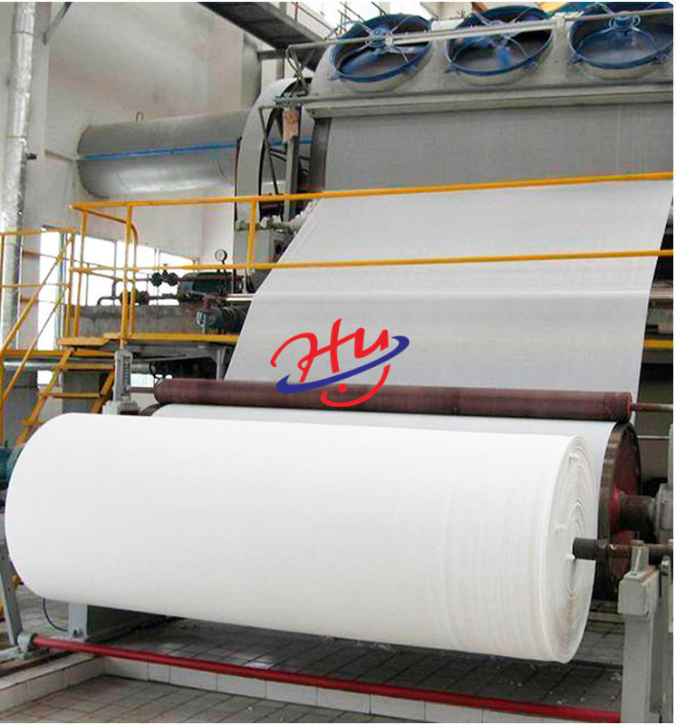 2800mm A4 Paper Printing Machine Waste Paper 60g / M2 Wood Pulp