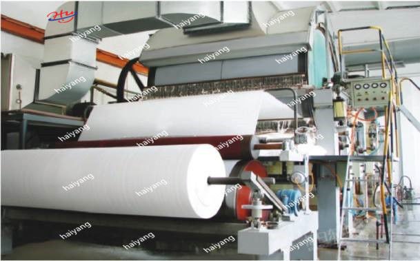 Crescent high speed toilet paper machine wastepaper recycled paper machine