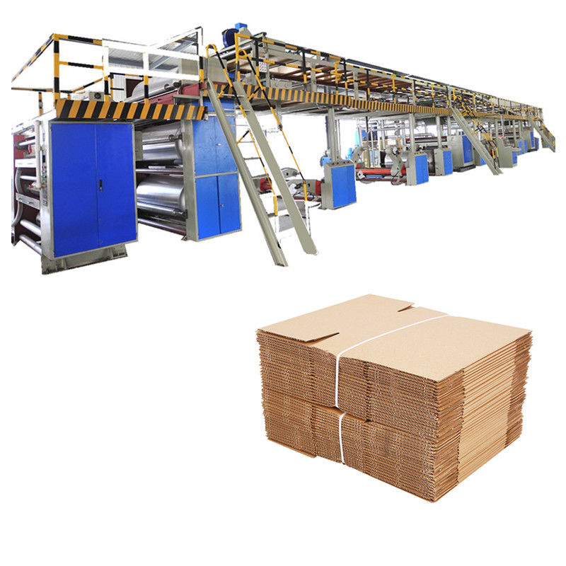 3 Layer 5 Layer 7 Layer Paper Corrugated Cardboard Production Line
